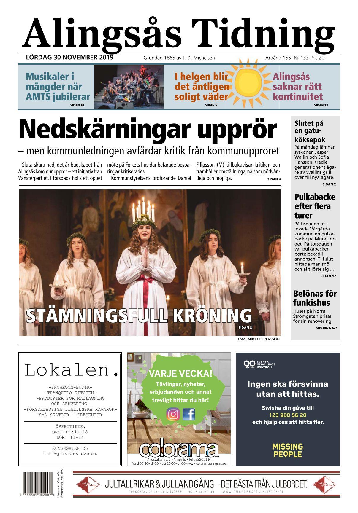 Alingsås tidning vad hade hände vid circle k vårgårda igår