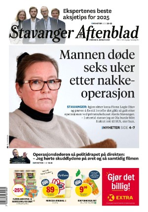 Stavanger Aftenblad 08.01.25