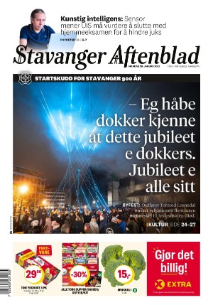 Stavanger Aftenblad 20.01.25