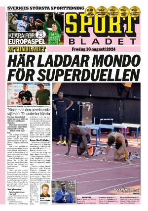 Aftonbladet Sportbladet 2024-08-30