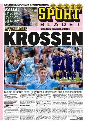 Aftonbladet Sportbladet 2024-09-02