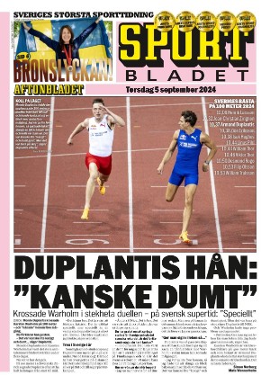 Aftonbladet Sportbladet 2024-09-05