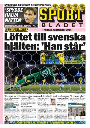 Aftonbladet Sportbladet 2024-09-06