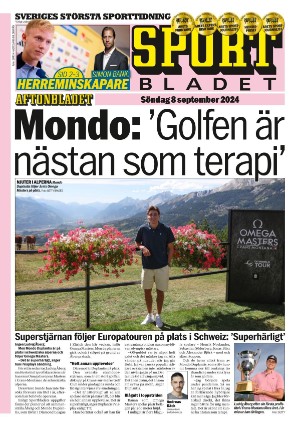 Aftonbladet Sportbladet 2024-09-08