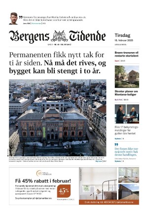 Bergens Tidende 18.02.25