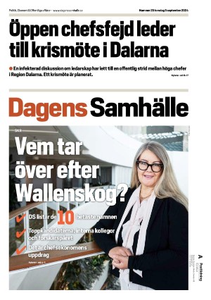 Dagens Samhälle 2024-09-05