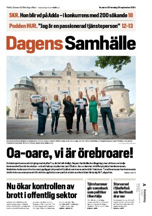 Dagens Samhälle 2024-09-26