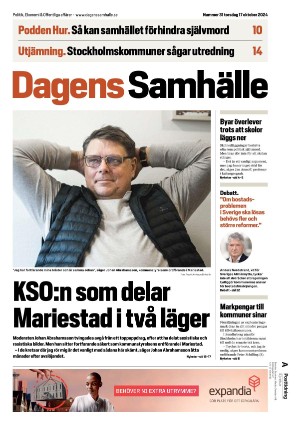 Dagens Samhälle 2024-10-17