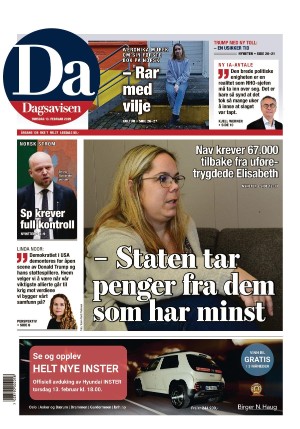 Dagsavisen 13.02.25