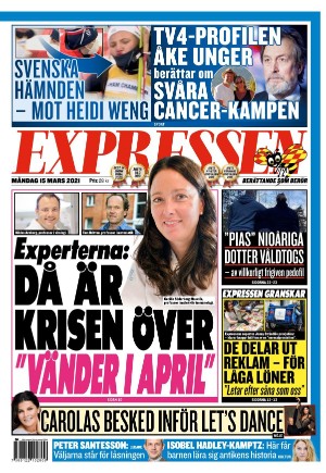 Expressen 2021-03-15