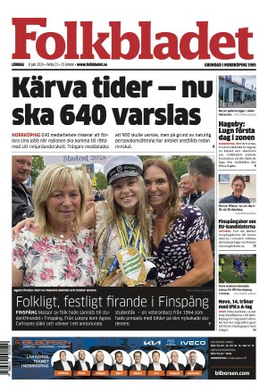 Folkbladet 2024-06-08