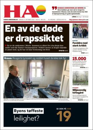 Hamar Arbeiderblad 17 10 20