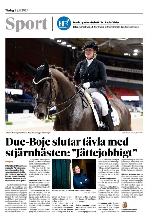 Helsingborgs Dagblad Section B 2024-07-02