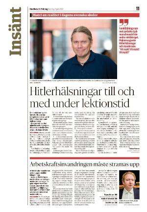 Hudiksvalls Tidning 2022-07-31 Sida 11