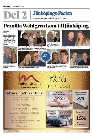 Jönköpings-Posten Del2 2024-10-21