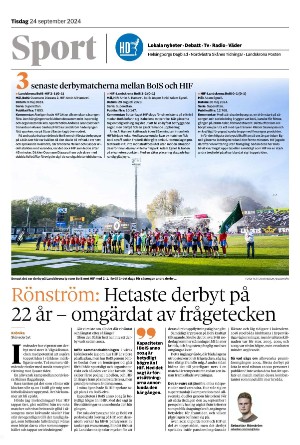 Landskrona Posten Sport 2024-09-24