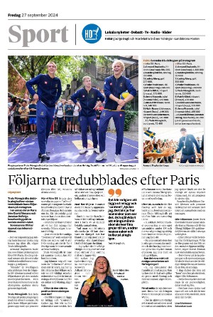 Landskrona Posten Sport 2024-09-27