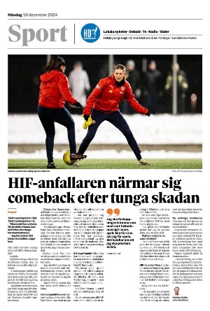 Landskrona Posten Sport 2024-12-16