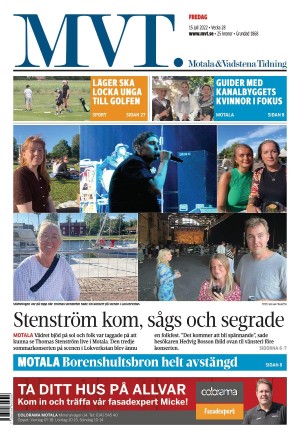 Motala Vadstena Tidning 2022-07-15