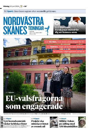 Nordvästra Skånes Tidningar 2024-06-10