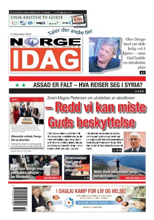 Norge I Dag 13.12.24