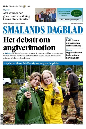 Smålands Dagblad 2024-09-28