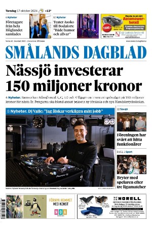 Smålands Dagblad 2024-10-17