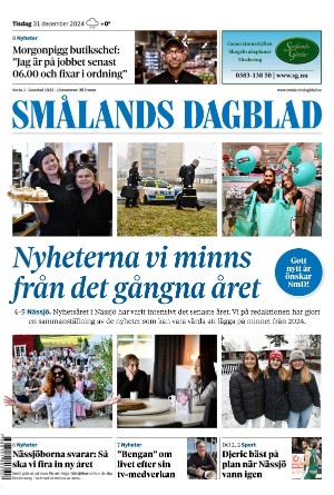 Smålands Dagblad 2024-12-31