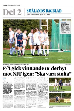 Smålands Dagblad Del2 2024-09-10