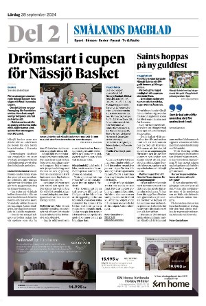 Smålands Dagblad Del2 2024-09-28