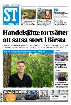 Sundsvalls Tidning 2024-06-08