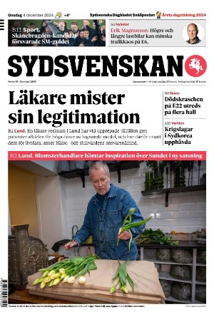 Sydsvenska Dagbladet - Lund 2024-12-04