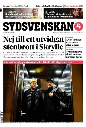 Sydsvenska Dagbladet - Lund 2024-12-05