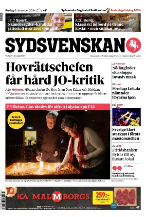 Sydsvenska Dagbladet - Lund 2024-12-06