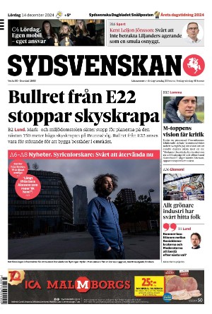 Sydsvenska Dagbladet - Lund 2024-12-14