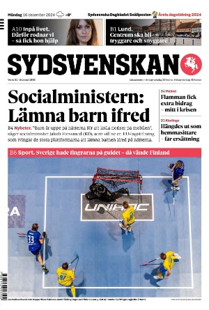 Sydsvenska Dagbladet - Lund 2024-12-16