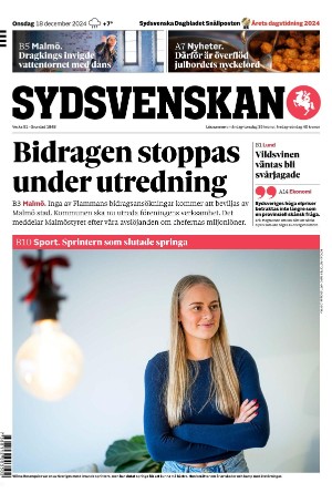 Sydsvenska Dagbladet - Lund 2024-12-18