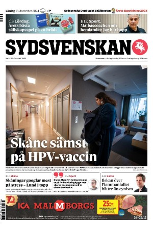 Sydsvenska Dagbladet - Lund 2024-12-21