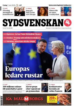 Sydsvenska Dagbladet - Lund 2025-03-07