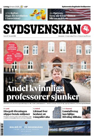 Sydsvenska Dagbladet - Lund 2025-03-08