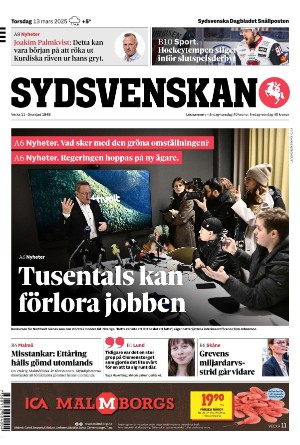 Sydsvenska Dagbladet - Lund 2025-03-13