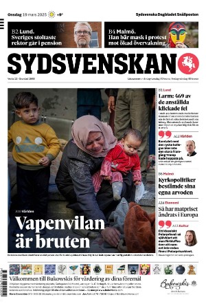 Sydsvenska Dagbladet - Lund 2025-03-19