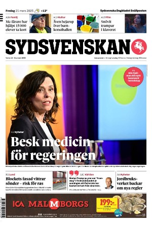 Sydsvenska Dagbladet - Lund 2025-03-21