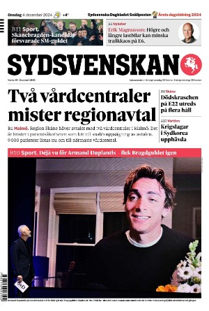 Sydsvenska Dagbladet - Malmø 2024-12-04