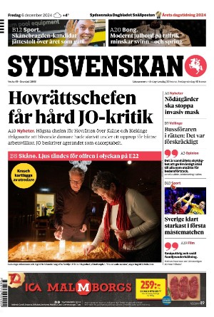 Sydsvenska Dagbladet - Malmø 2024-12-06