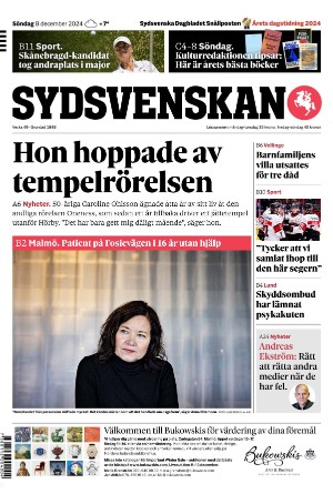 Sydsvenska Dagbladet - Malmø 2024-12-08