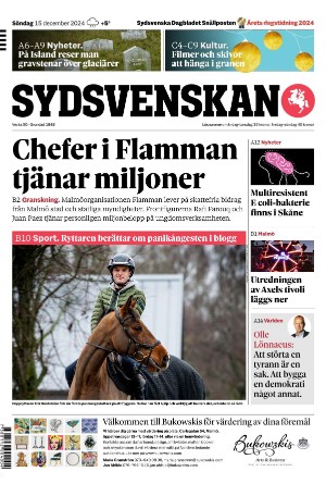 Sydsvenska Dagbladet - Malmø 2024-12-15