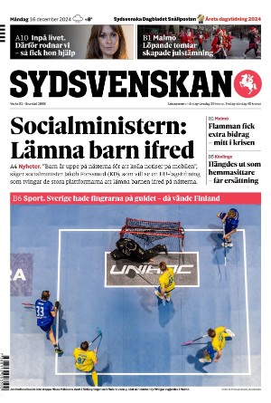 Sydsvenska Dagbladet - Malmø 2024-12-16