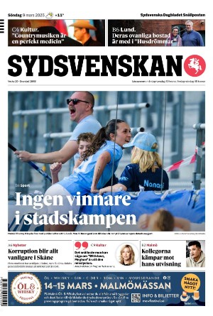 Sydsvenska Dagbladet - Malmø 2025-03-09