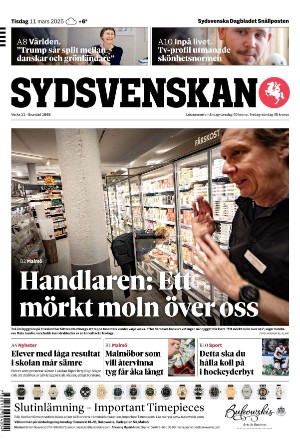 Sydsvenska Dagbladet - Malmø 2025-03-11